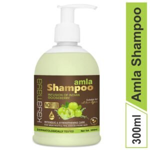 KayaMaya Amla Shampoo 300ml – Indian Gooseberry Hair Strengthening Shampoo for Weak, Thin & Damage-Prone Hair