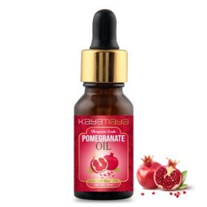 Kayamaya Pomegranate Seed Oil 15ml – 100% Pure & Natural Cold Pressed Oil for Face, Skin & Hair Care