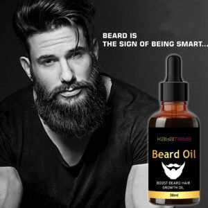 KayaMaya Beard Growth Oil for Men 30ml – Nourishing & Moisturizing Beard Oil for Fuller, Healthier-Looking Facial Hair