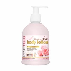 KayaMaya Himalayan Rose Body Lotion 150ml – Hydrating Moisturiser with Rose Water, Hyaluronic Acid & Beetroot Extract for All Skin Types
