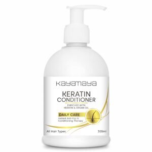 Kayamaya Keratin Conditioner with Argan Oil – Anti-Frizz & Damage Repair Hair Conditioner for All Hair Types, 300ml